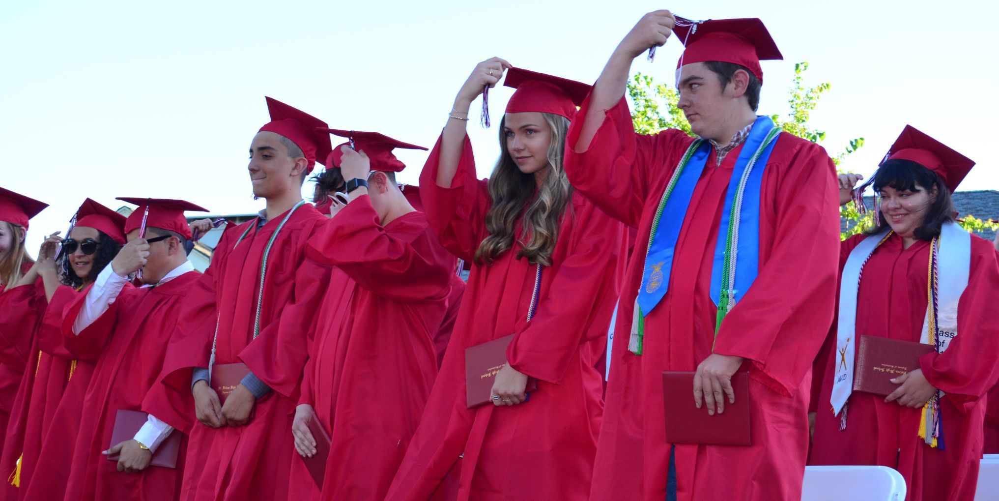 St. Helena High School graduation